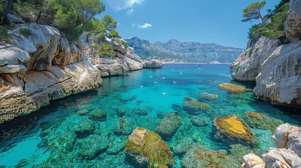 Promenade exceptionnelle dans les calanques de Marseille