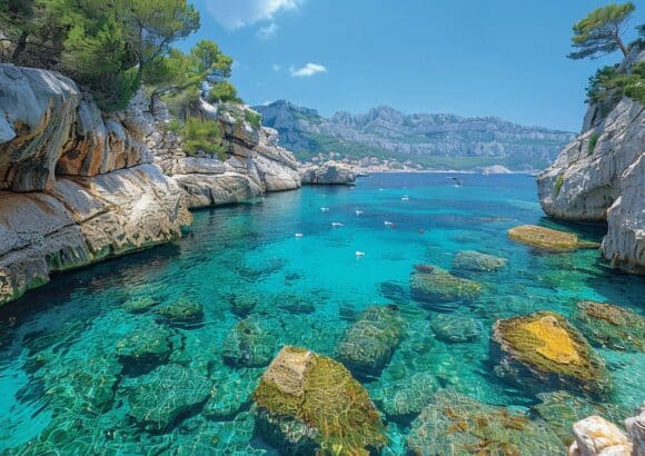 Promenade exceptionnelle dans les calanques de Marseille